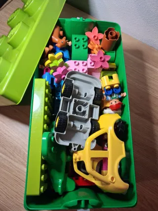 LEGO Duplo Caja verde 100 piezas coche avión