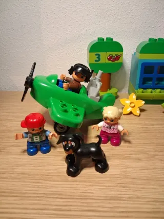 LEGO Duplo Caja verde 100 piezas coche avión