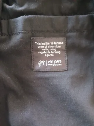 Cazadora Piel Gipsy Negra