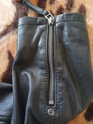 Cazadora Piel Gipsy Negra