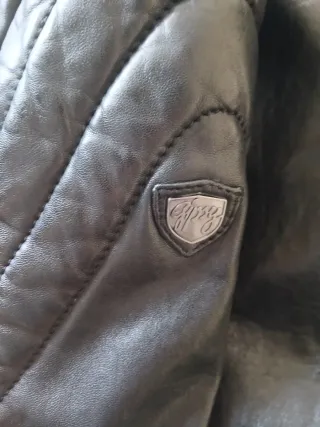 Cazadora Piel Gipsy Negra