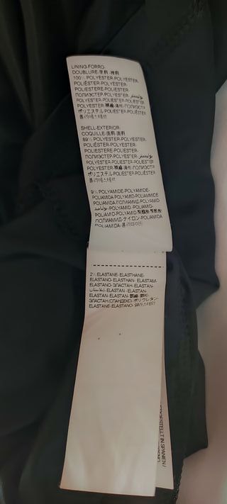 Vestido Desigual Negro Talla 44