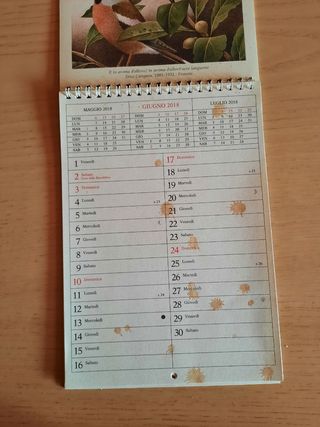 Calendario 2018 L'erbolario