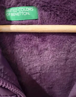 Cazadora Benneton niña 9/10 años