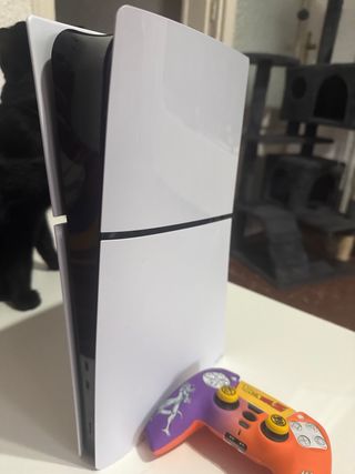 Ps5 Slim Digital 1TB Blanca Como Nueva