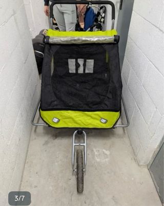 Carro infantil bici/andar