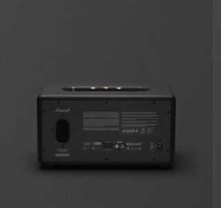 Altavoz Bluetooth Marshall Negro y Dorado