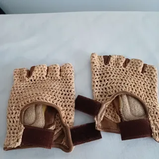 Guantes de conducción sin dedos