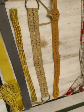 Lotto Cinture Donna Beige e Oro