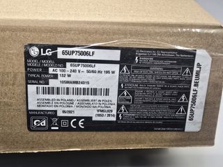 Despiece TV LG 65UP75006LF