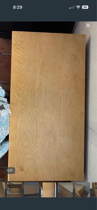 Mueble archivador de madera