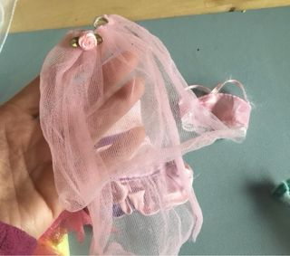 Vestidos Barbie muñeca vintage lote