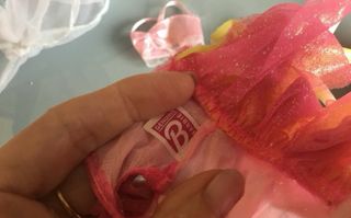 Vestidos Barbie muñeca vintage lote