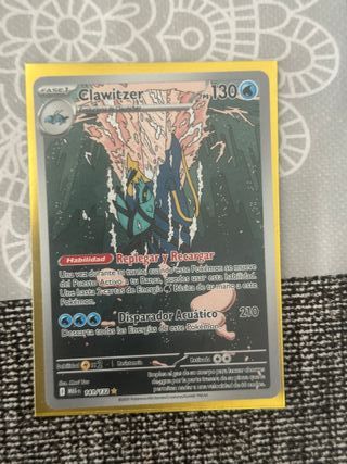 Carta Pokémon Clawitzer 141/132