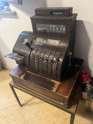 Caja Registradora Antigua National