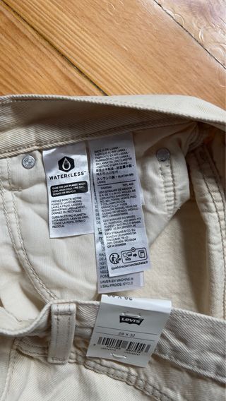 Pantalones Levi's Beige