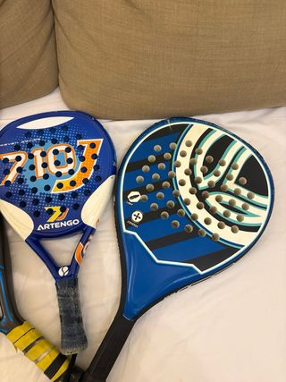 Set di racchette da padel junior e adulto