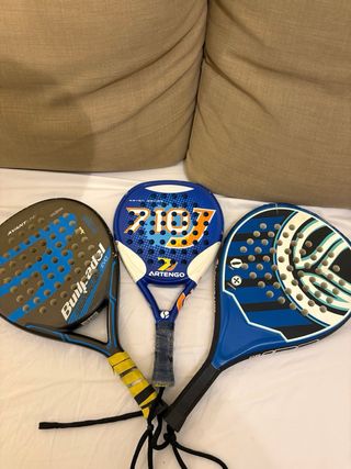 Set di racchette da padel junior e adulto