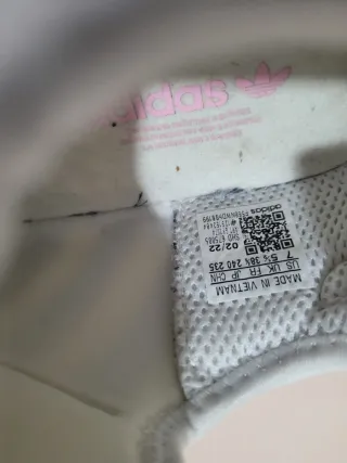 Zapatillas Adidas Mujer Blancas y Rosas