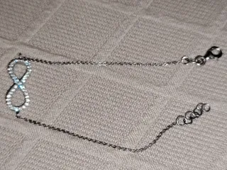 Bracciale Argento 925 Infinito Zirconi