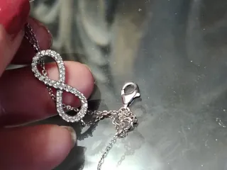 Bracciale Argento 925 Infinito Zirconi