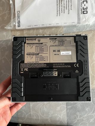 BOSS RC-30 Loop Station Dual Track Looper