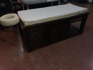 Camilla Masaje Teca Madera