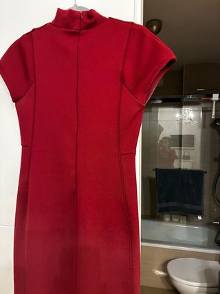 Vestido Zara Granate