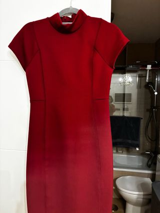 Vestido Zara Granate
