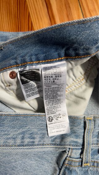 Pantalones Levi's 501 Azules