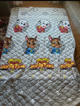 Trapunta Paw Patrol Grigia Multicolore