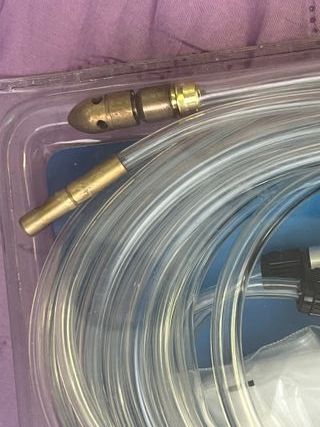 Kit Desatascador Alta Presión 9 Piezas TOP CRAFT