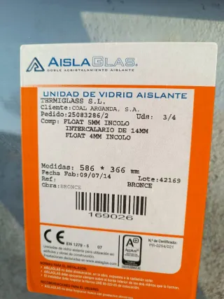 Puerta/Ventanal PVC Doble Cristal oscilobatientes