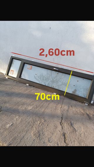 Puerta/Ventanal PVC Doble Cristal oscilobatientes