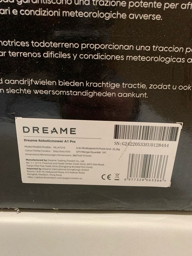 Robot Cortacésped Dreame A1 Pro