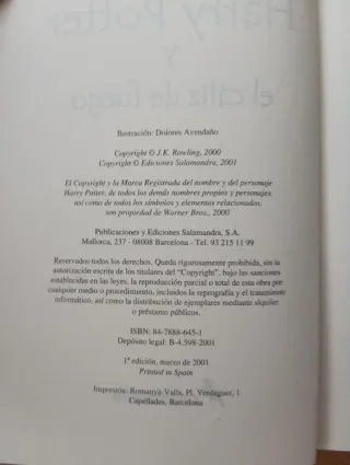 Harry Potter y el cáliz de fuego