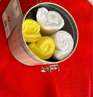 Barattolo con 4 strofinacci