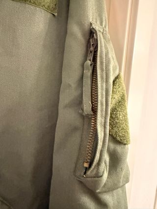 Chaqueta Bomber Militar Piloto Verde