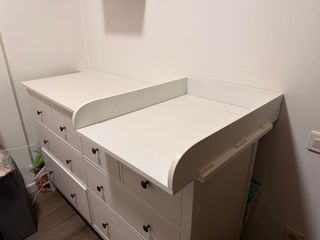 Cómoda IKEA HEMNES 8 cajones blanca