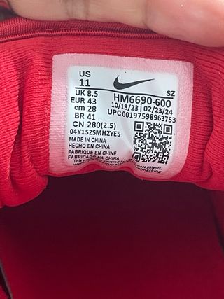 Nike Air Max 1 Rojas