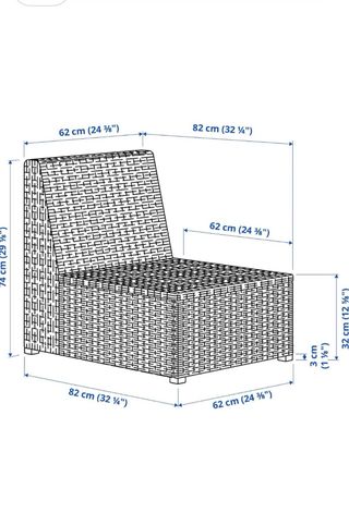 Sillón de jardín Ikea Solleron