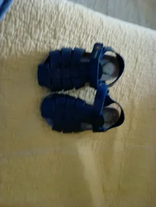 Sandalias Pablosky niño azul talla 30