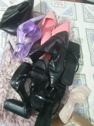 Lote Zapatos Botatines y Zapatillas Variados