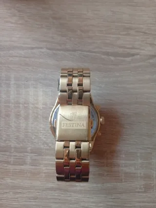 Reloj Festina Hombre Dorado Cronógrafo