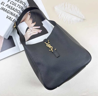 Bolso YSL Negro Mediano Bucket