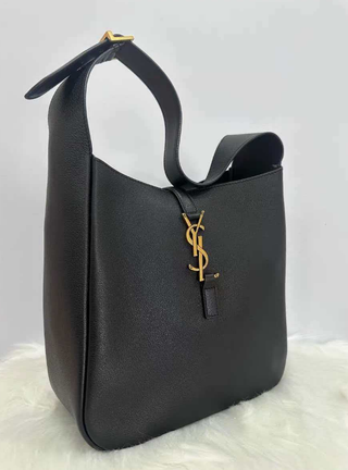 Bolso YSL Negro Mediano Bucket