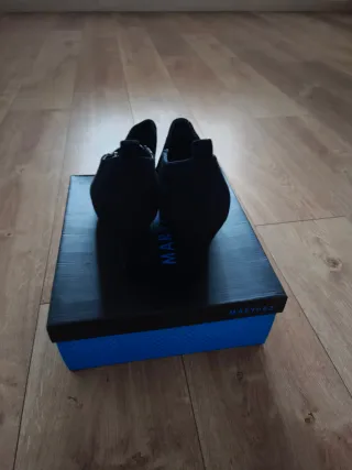 Botines tacón Marypaz negros talla 41