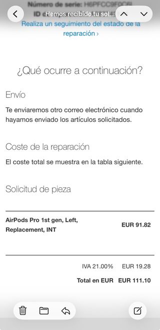 AirPods Pro 1ª Gen Blancos