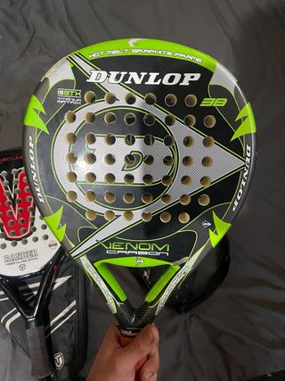 Pack 2 Palas Pádel Varlion y Dunlop