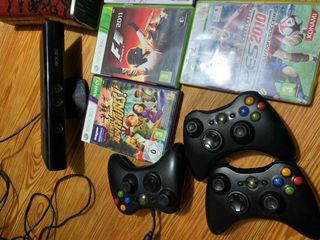 Xbox 360 con Kinect y juegos